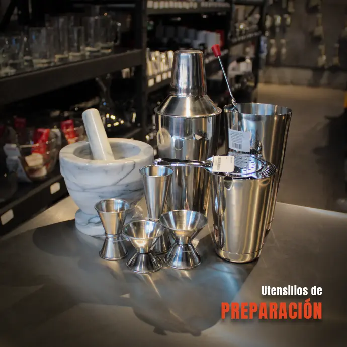 Utensilios para preparar