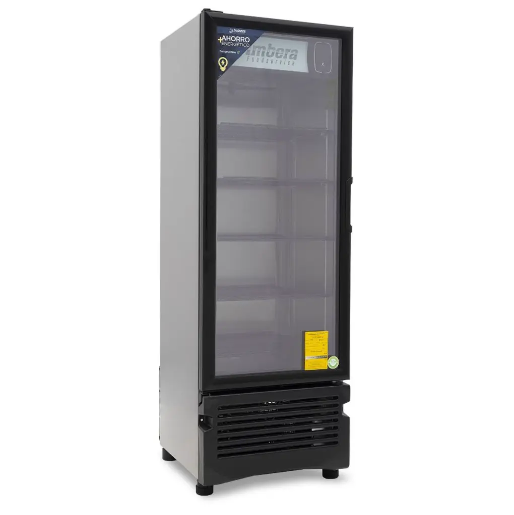 [1021744] IMBERA VR12 REFRIGERADOR INOX PUERTA CRISTAL 12 PIES11.webp