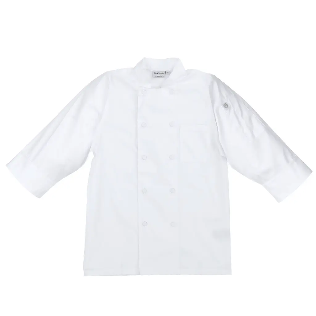 [JLCLWHTM] CHEF WORKS FILIPINA 3/4 BLANCA MEDIUM12.webp