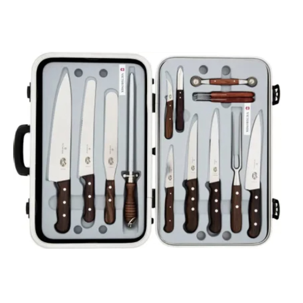 Maletín profesional Rosewood de 14 piezas Victorinox