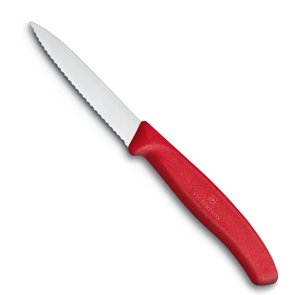 Mondador dentado de 8cm rojo Victorinox