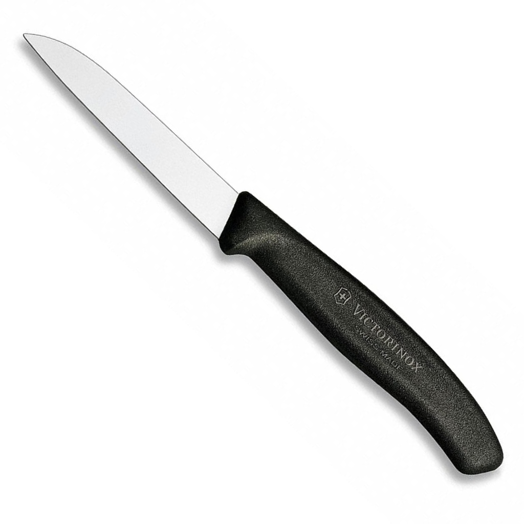 Mondador recto de 8cm negro Victorinox