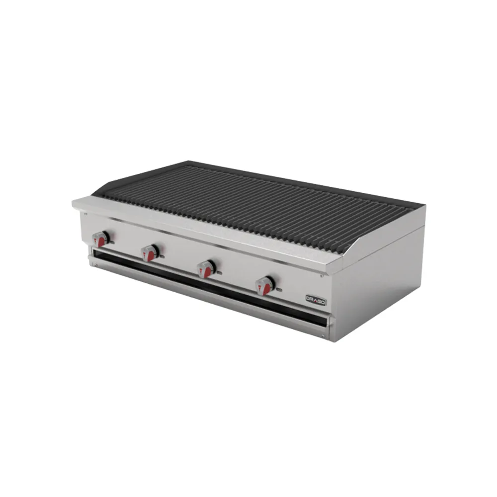 Asador de 4 quemadores Drago