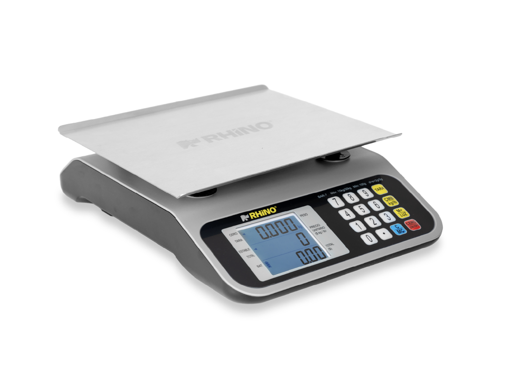 BÁSCULA MULTIFUNCIONES  30 KG/2 GR RHINO
