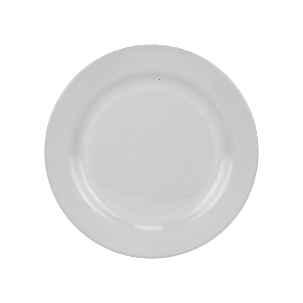 Plato trinche de 23cm blanco glacial