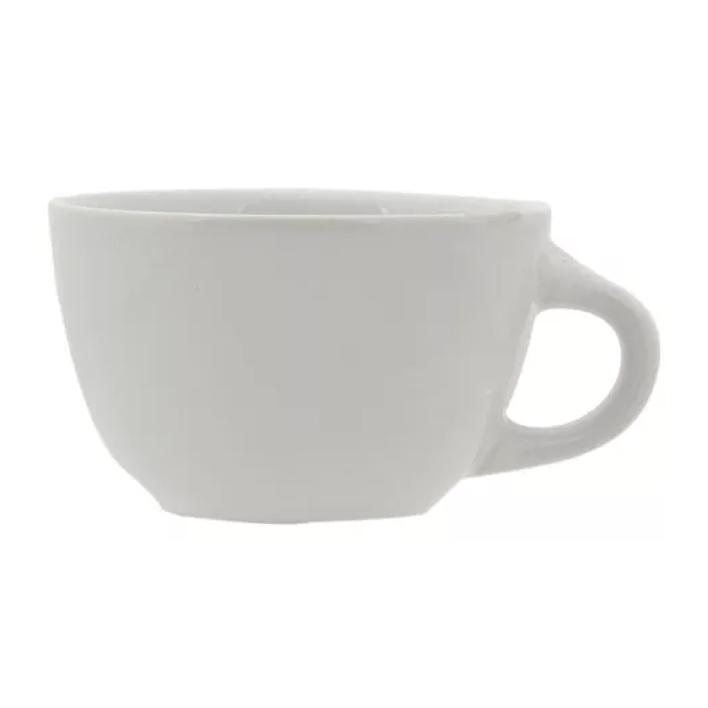Taza clásica de 220ml blanco glacial
