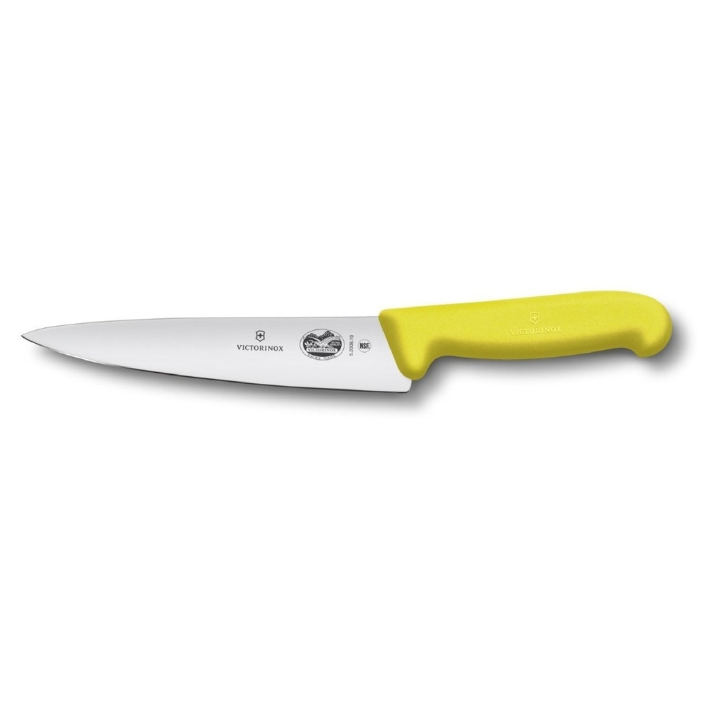 CUCHILLO PARA CHEF AMARILLO 25 CM VICTORINOX