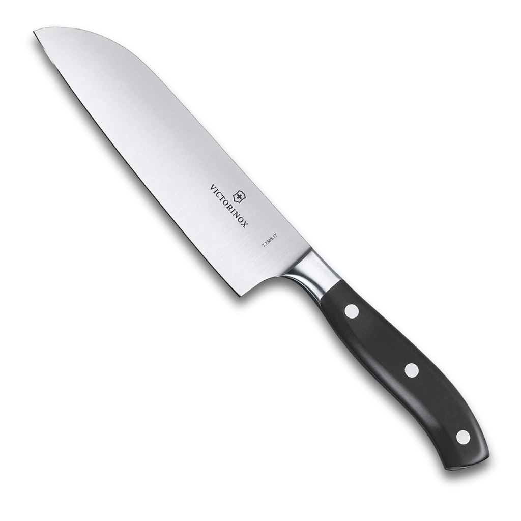 CUCHILLO SANTOKU LISO FORJADO DE 17 CM VICTORINOX