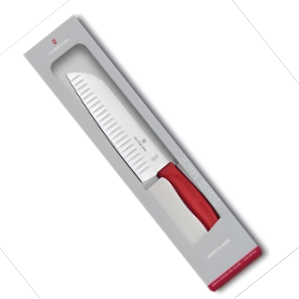 Cuchillo santoku rojo con empaque Victorinox *ARC