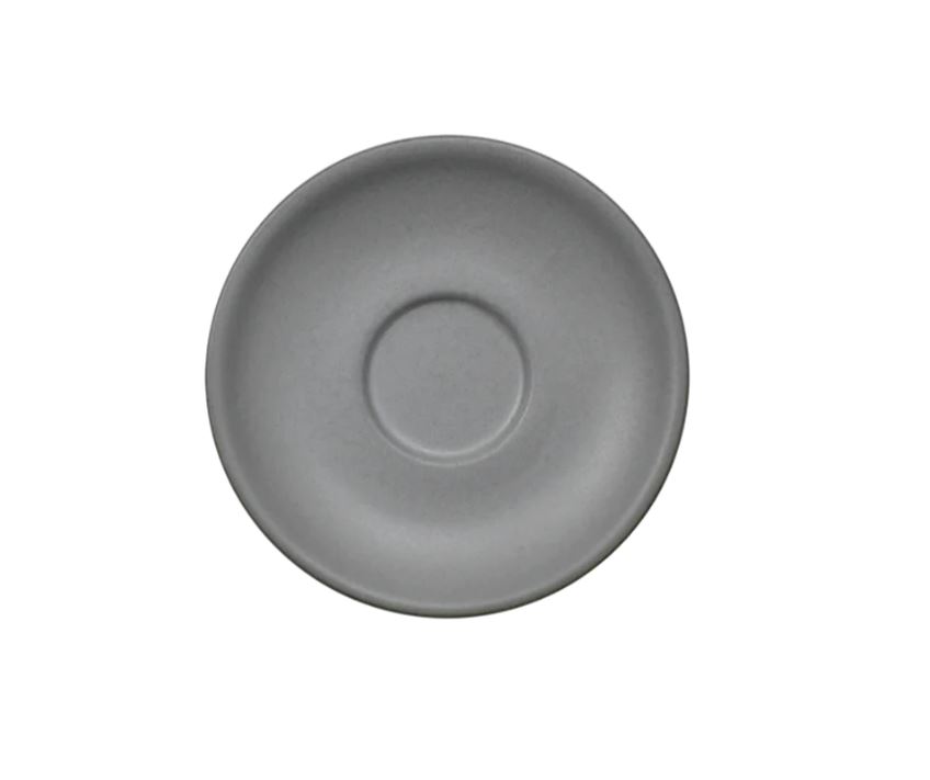 DENALI PLATO TAZA ESPRESSO 13CM GRIS MATE *UP