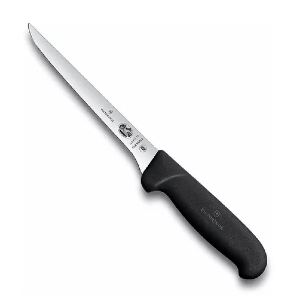 Deshuesador curvo negro de 15cm Victorinox