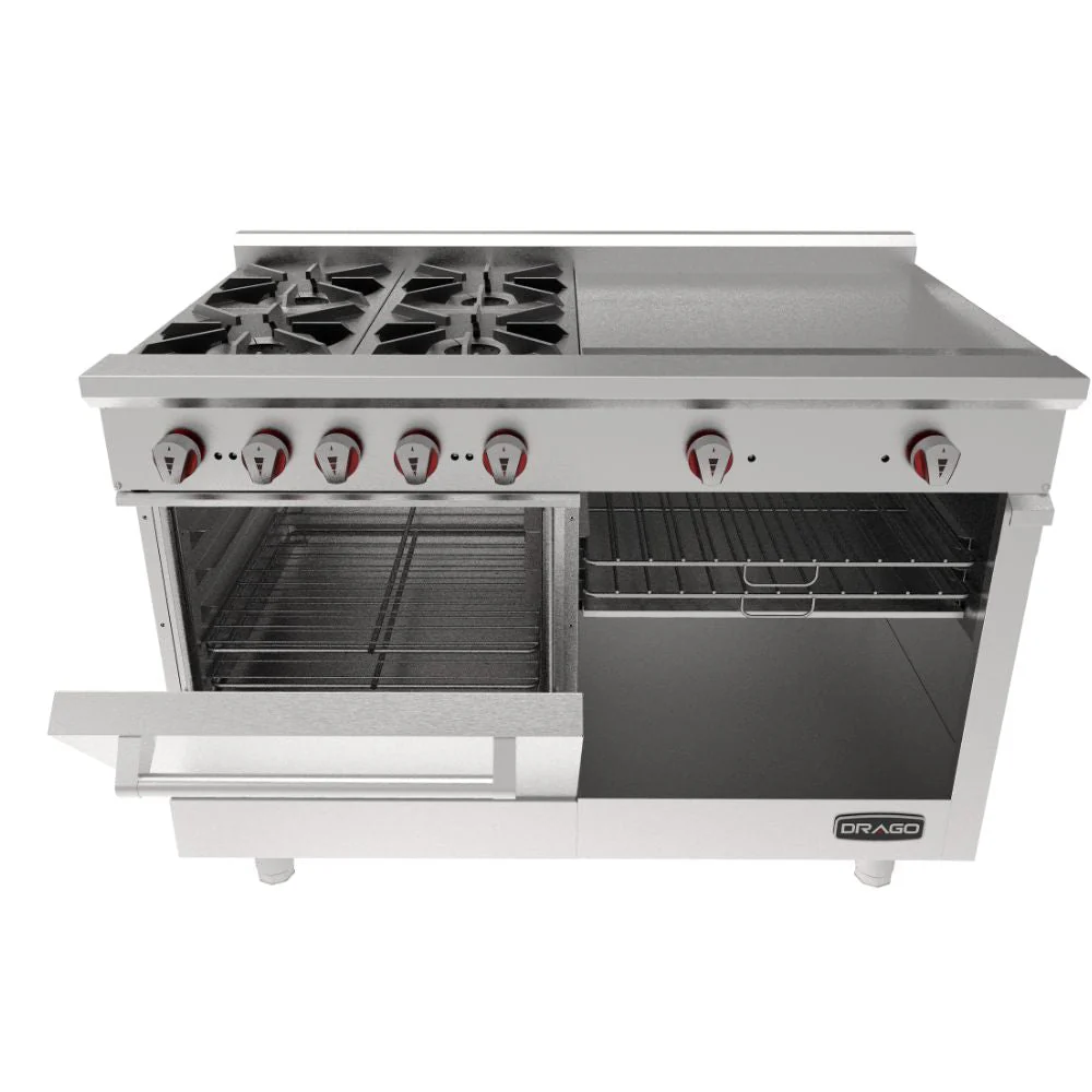 DRAGO CG-41PD ESTUFA 4Q, HORNO Y PLANCHA