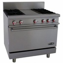 DRAGO CG-41P ESTUFA 4Q CON HORNO Y PLANCHA