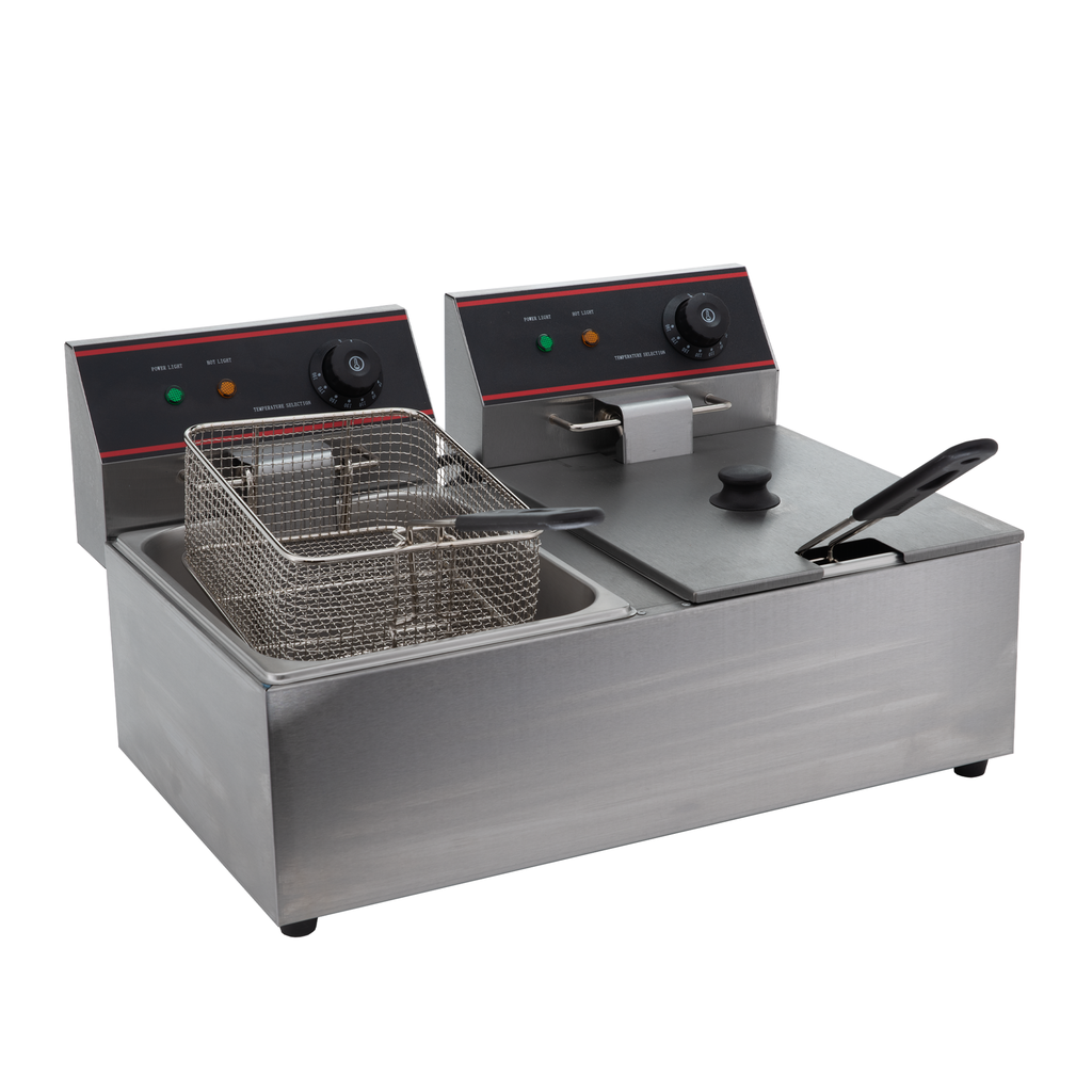 MIGSA FREIDORA ELECTRICA 2X4 LITROS