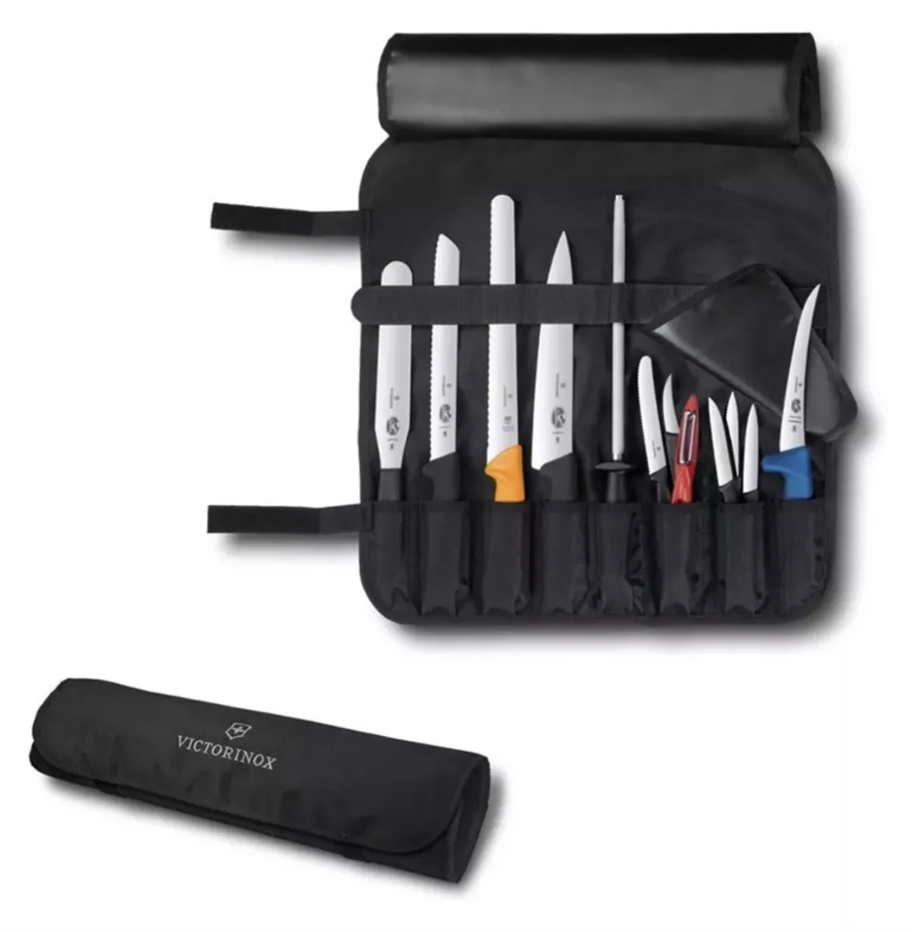 Funda enrollable para 8 cuchillos Victorinox