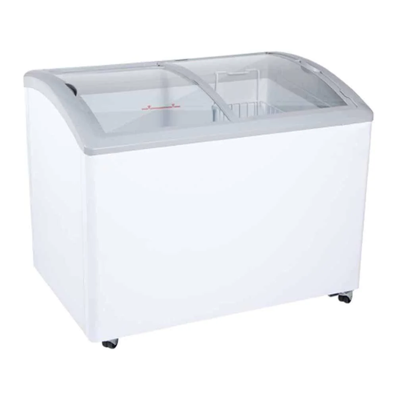 HF10 Imbera congelador horizontal con tapa de cristal curvo de 11.3 pies