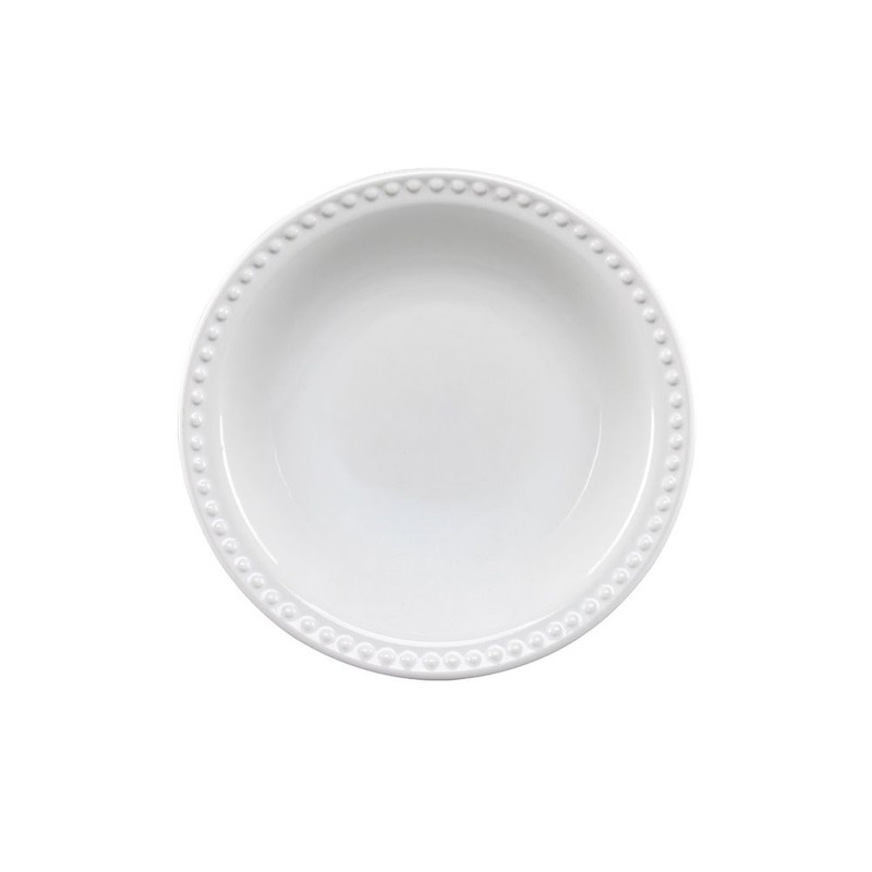 Mauve plato sopero de 700 ml blanco
