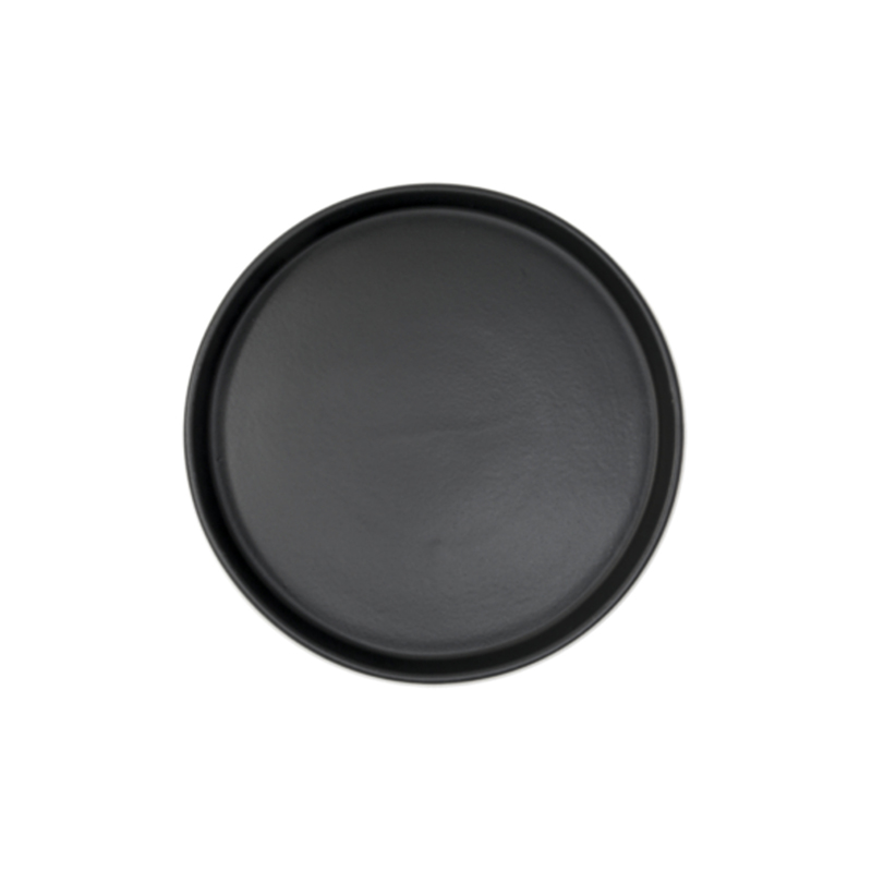 MEDITERRANEO NEGRO MATE PLATO 10CM *UP