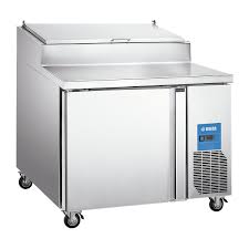 MIGSA MESA PARA PREPARACION DE PIZZAS DE 1 PUERTA DE 310L