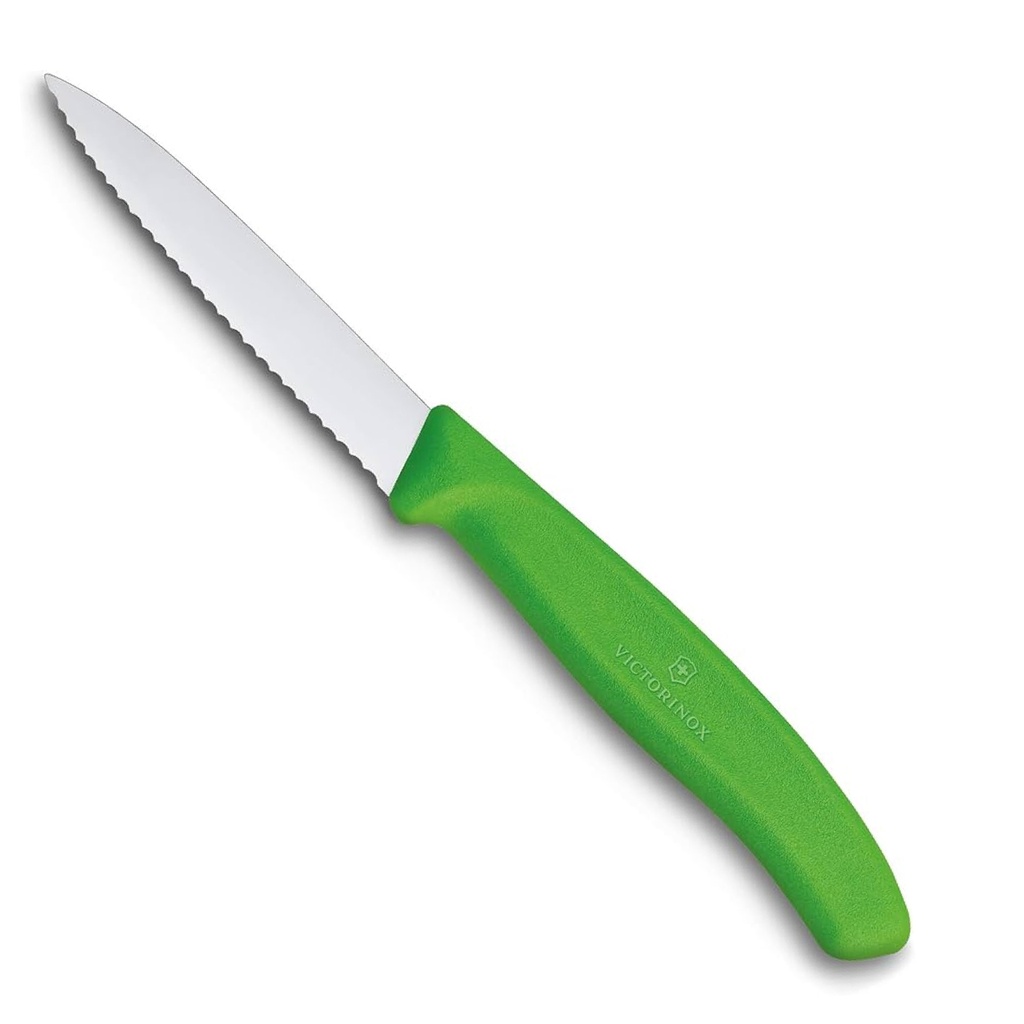 Mondador dentado de 8cm verde Victorinox