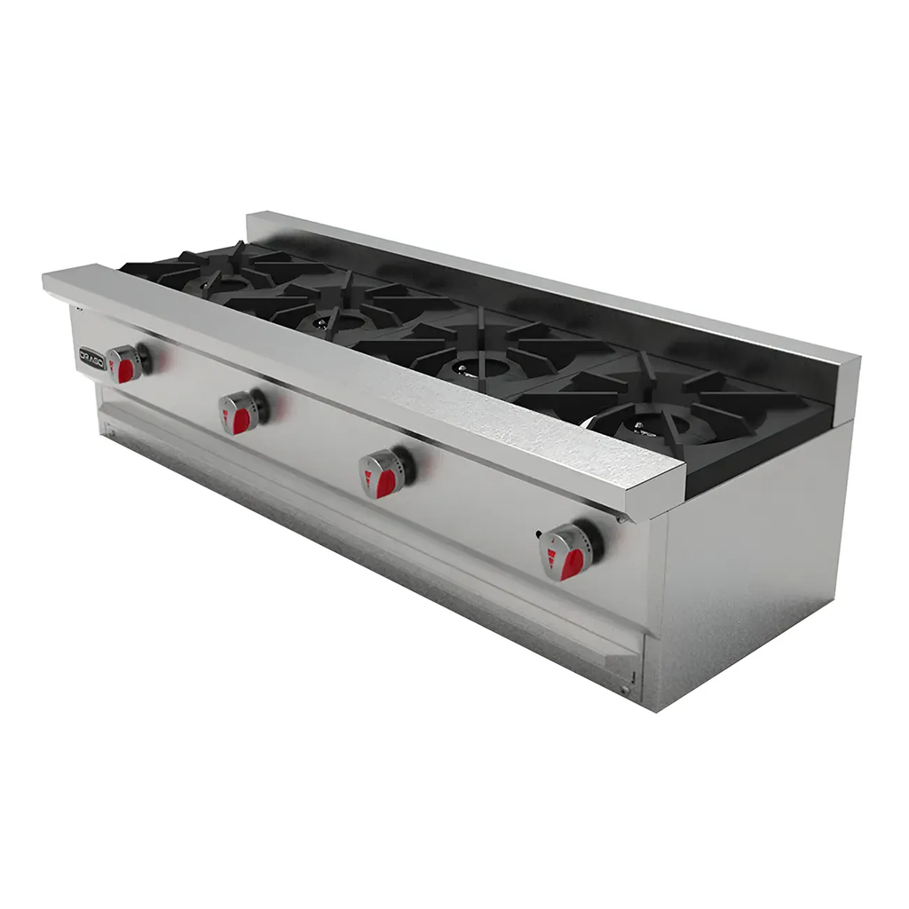 DRAGO CG-40 SLIM PARRILLA SLIM 4 QUEMADORES