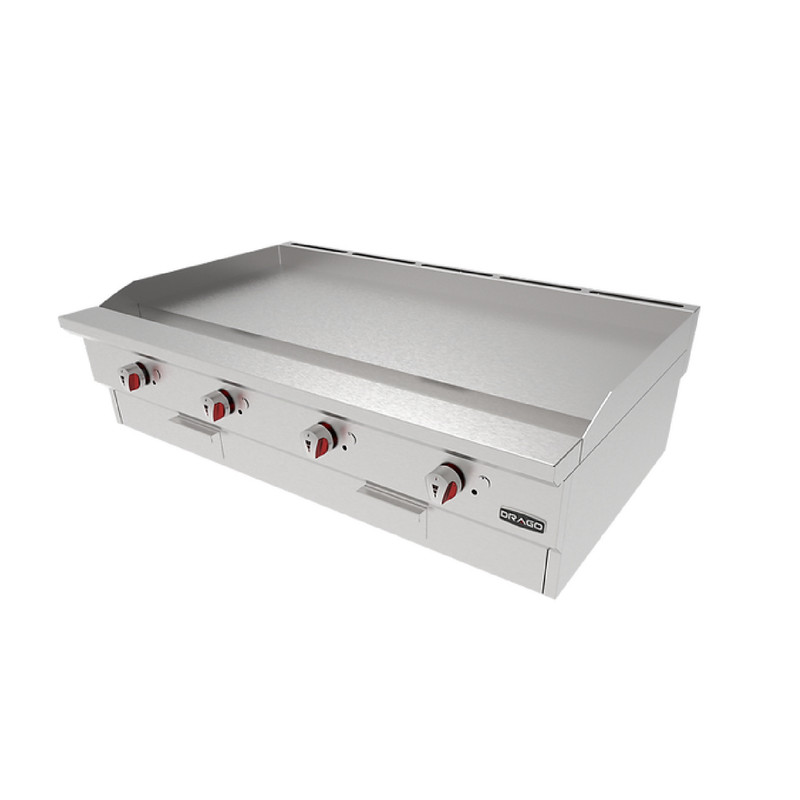 Plancha de 4 quemadores Drago 