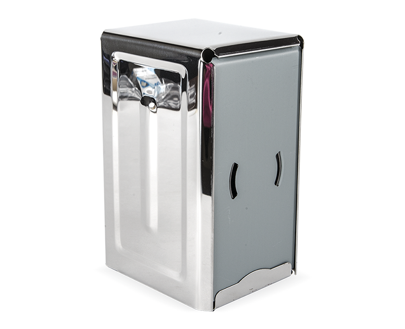 SERVILLETERO CUADRADO ACERO