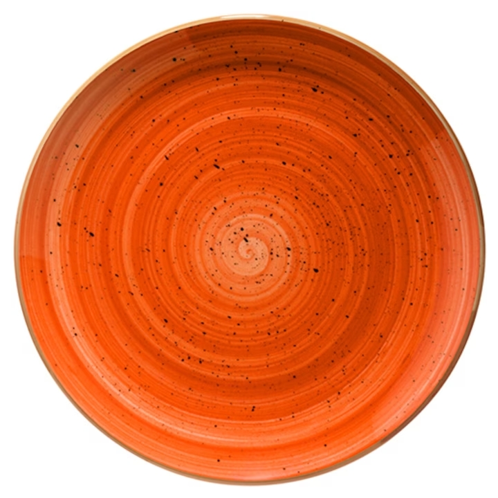 BONNA AURA TERRACOTA 25CM FLAT PLATE *UP