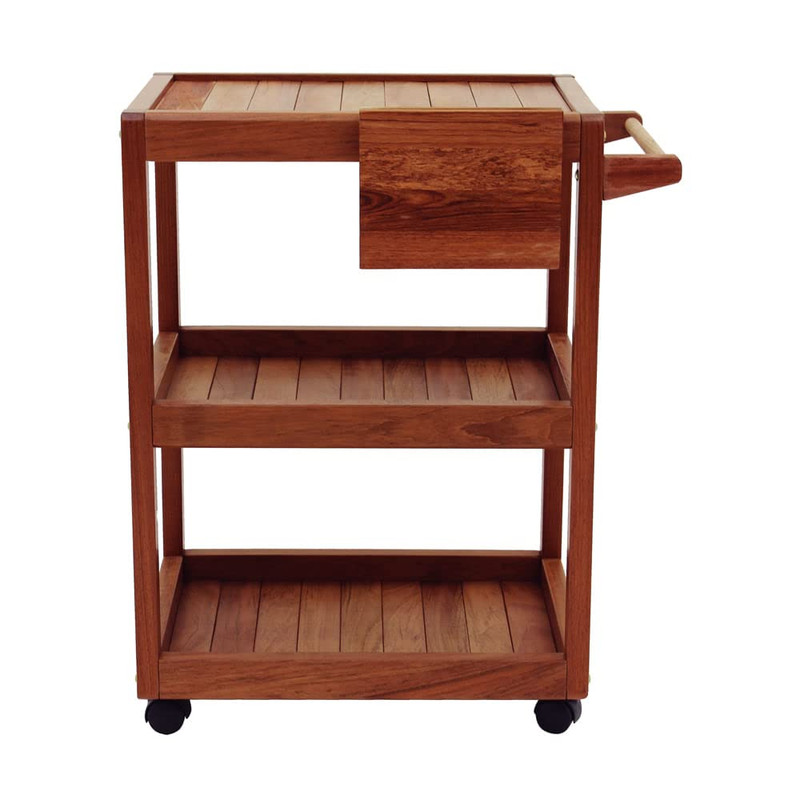 CARRO PARA ASADO EN JATOBA 69X45X85CM *UP