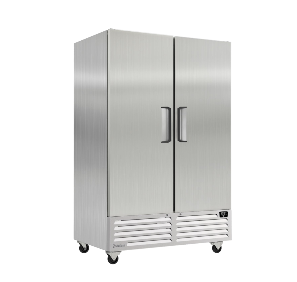 IMBERA RIB49F-2 CONGELADOR INOX 2 PUERTAS 49 PIES