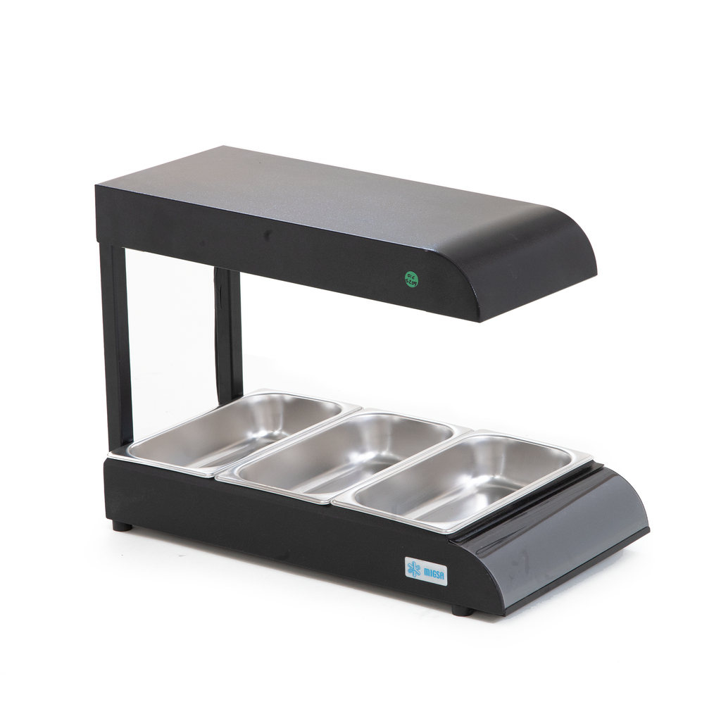 MIGSA EXHIBIDOR ABIERTO TERMICO 3 INSERTOS TERCIOS