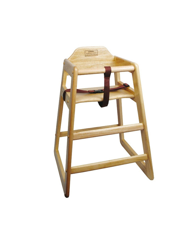 SILLA PARA BEBE MADERA NATURAL