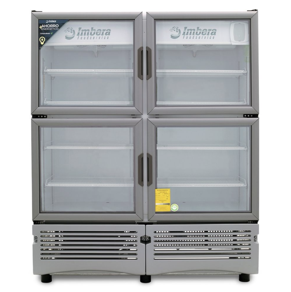 IMBERA VRQ35-D REFRIGERADOR 4 PUERTAS 35 PIES