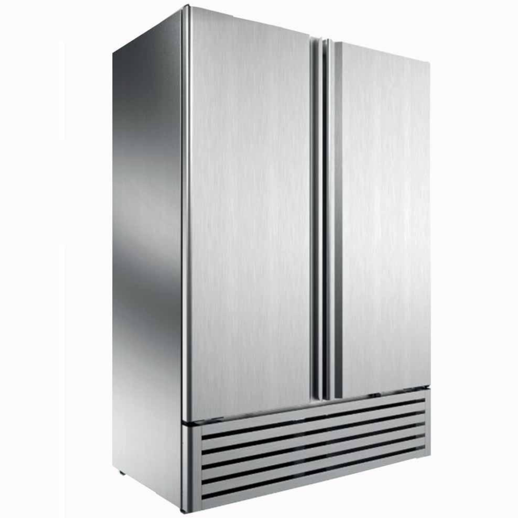 IMBERA VRD43 REFRIGERADOR INOX 2 PUERTAS 43 PIES