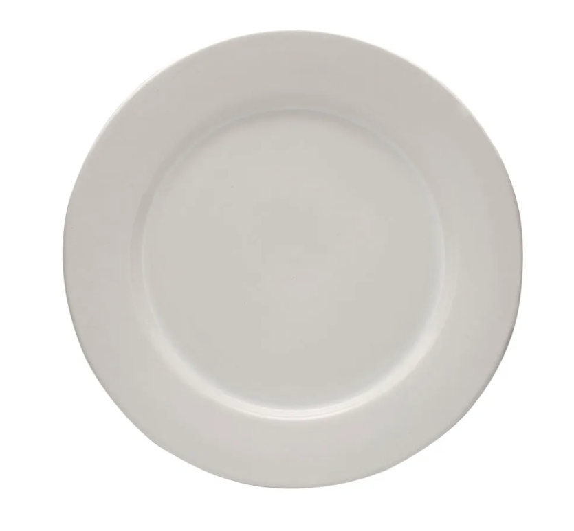 Plato base de 32cm blanco glacial