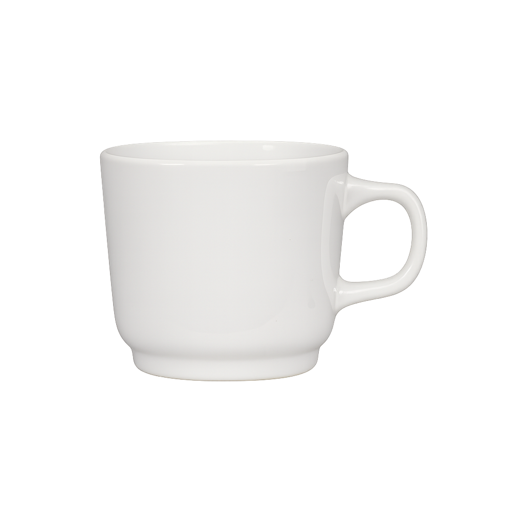 Taza moka de 90cc blanco glacial *UP