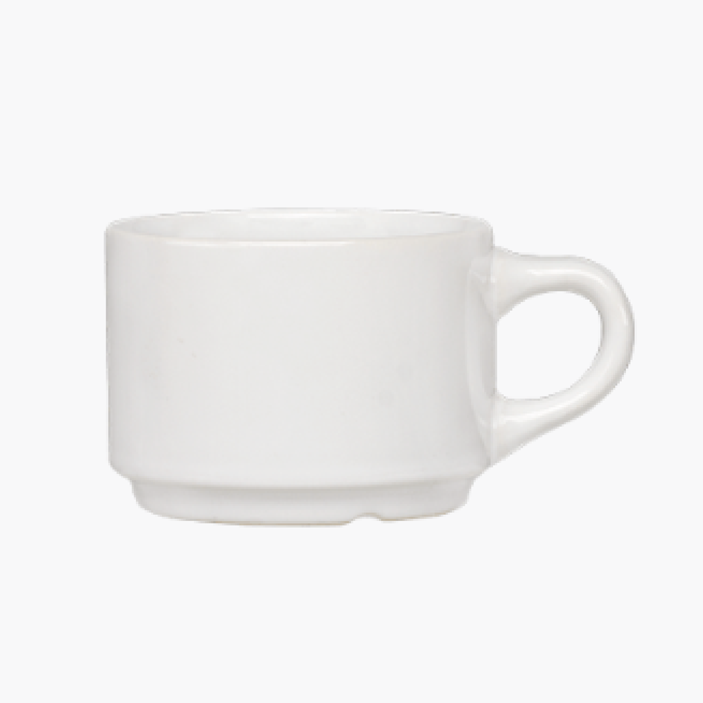 TAZA EMBROCABLE DE 190cc  BLANCO GLACIAL