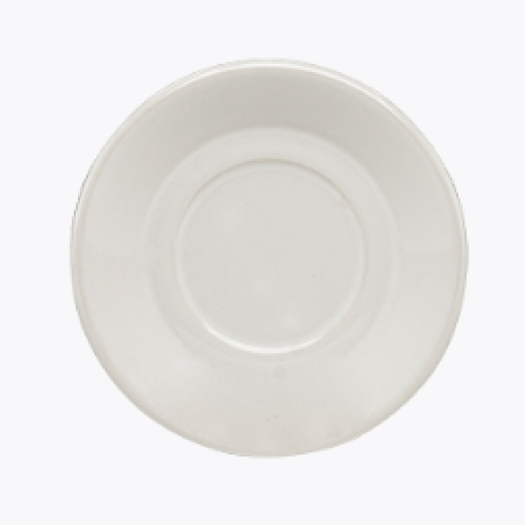 Plato café de 16cm blanco glacial  *UP