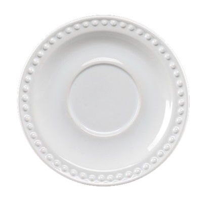 MAUVE PLATO PARA TAZA BLANCO