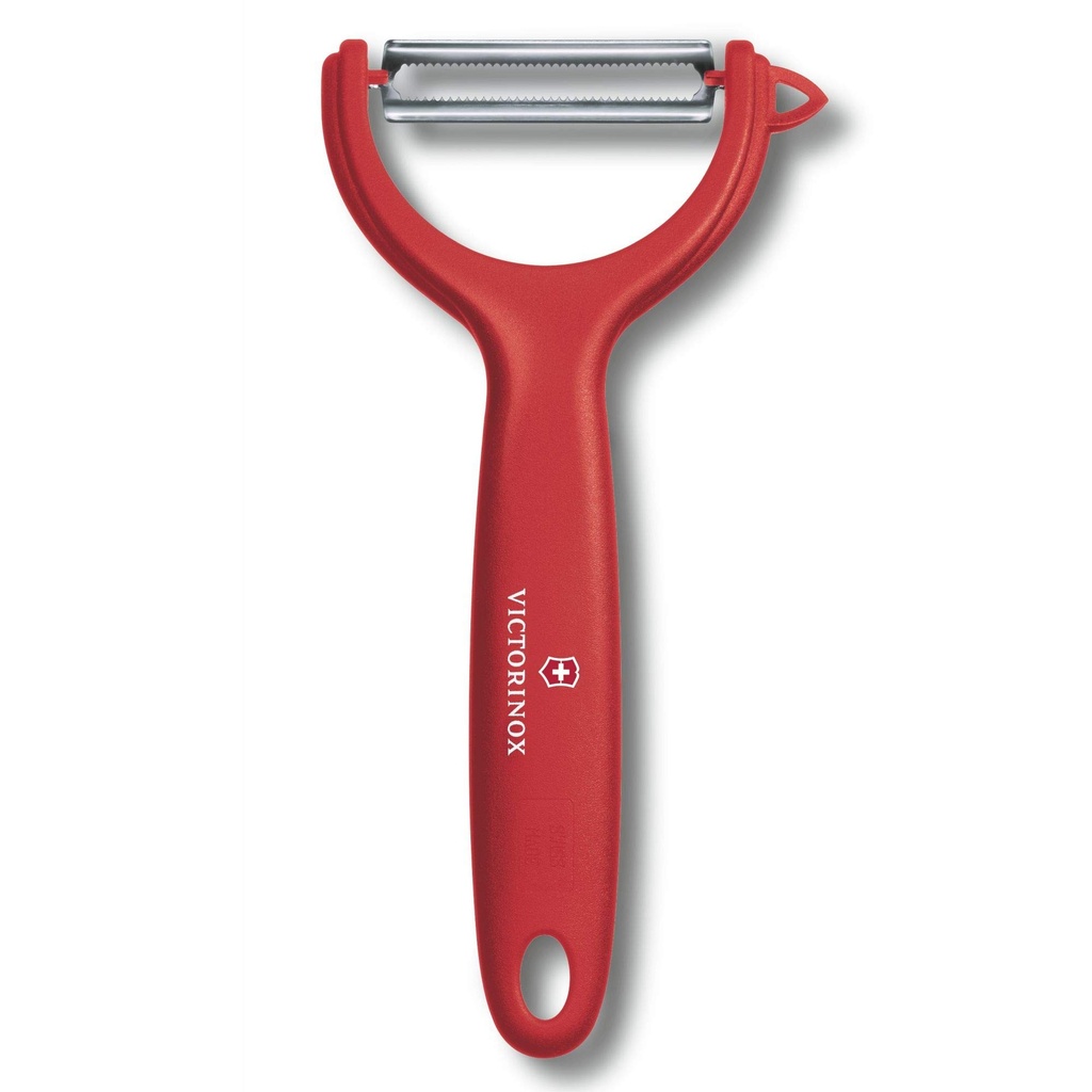 Pelador dentado rojo para tomates Victorinox 