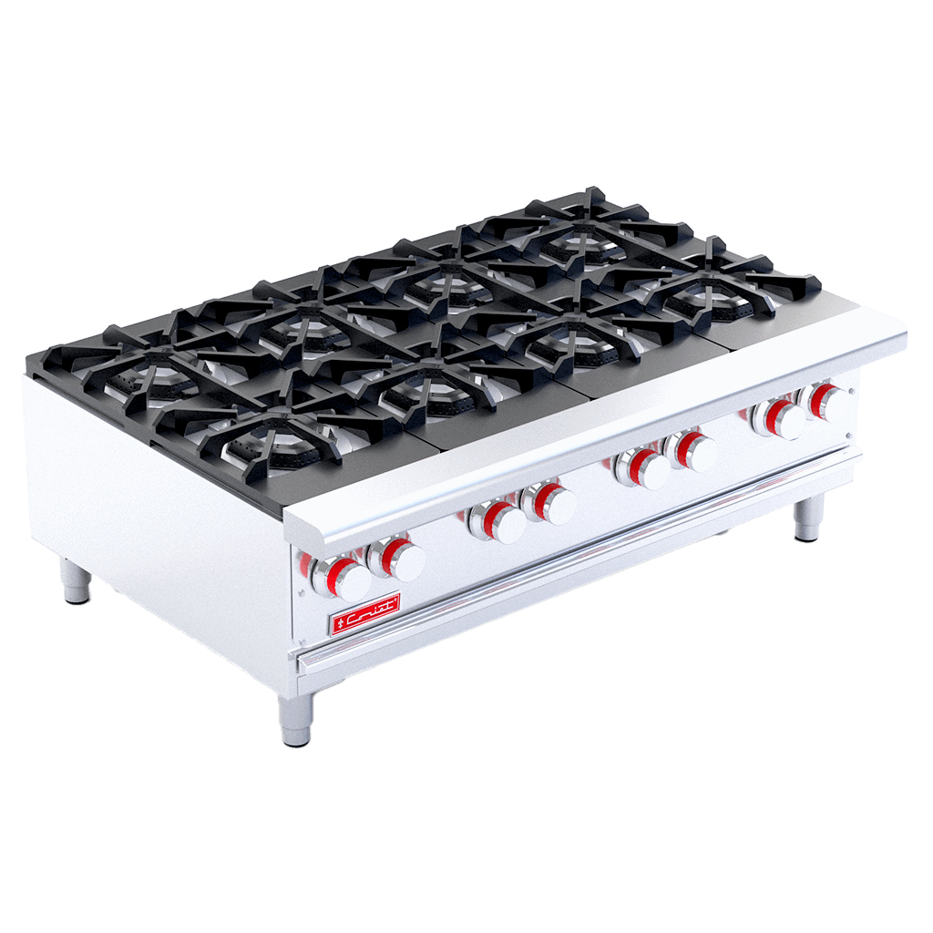 Parrilla PCV-8 HD Heavy duty de mesa Coriat