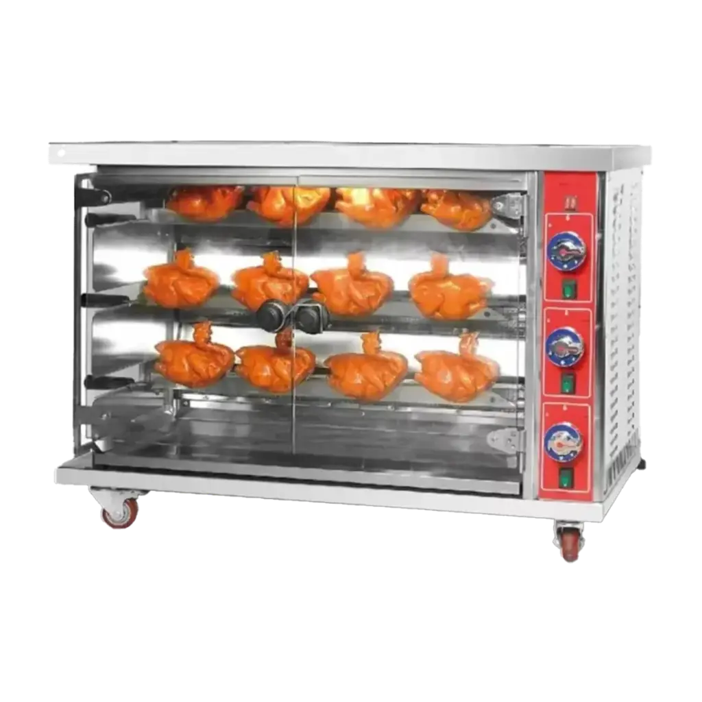 ROSTIZADOR DE POLLOS A GAS 3 VARILLAS MIGSA