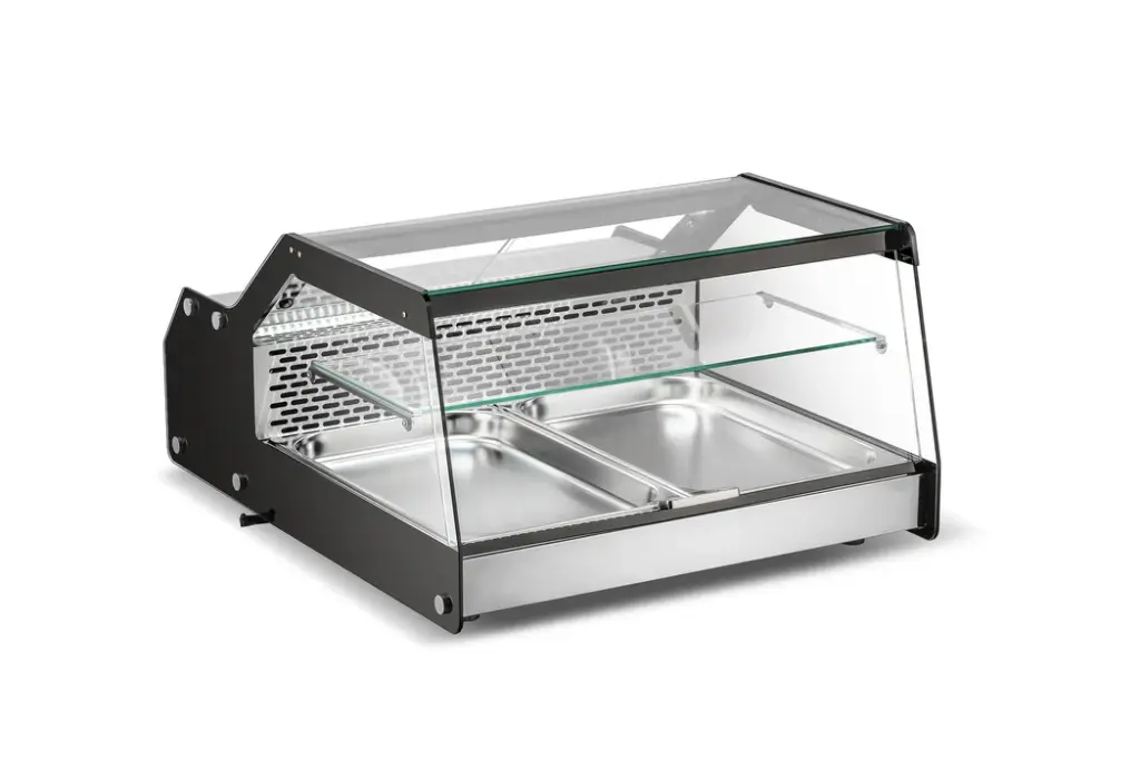 MIGSA VITRINA REFRIGERADA SOBRE MOSTRADOR CON CRISTAL RECTO