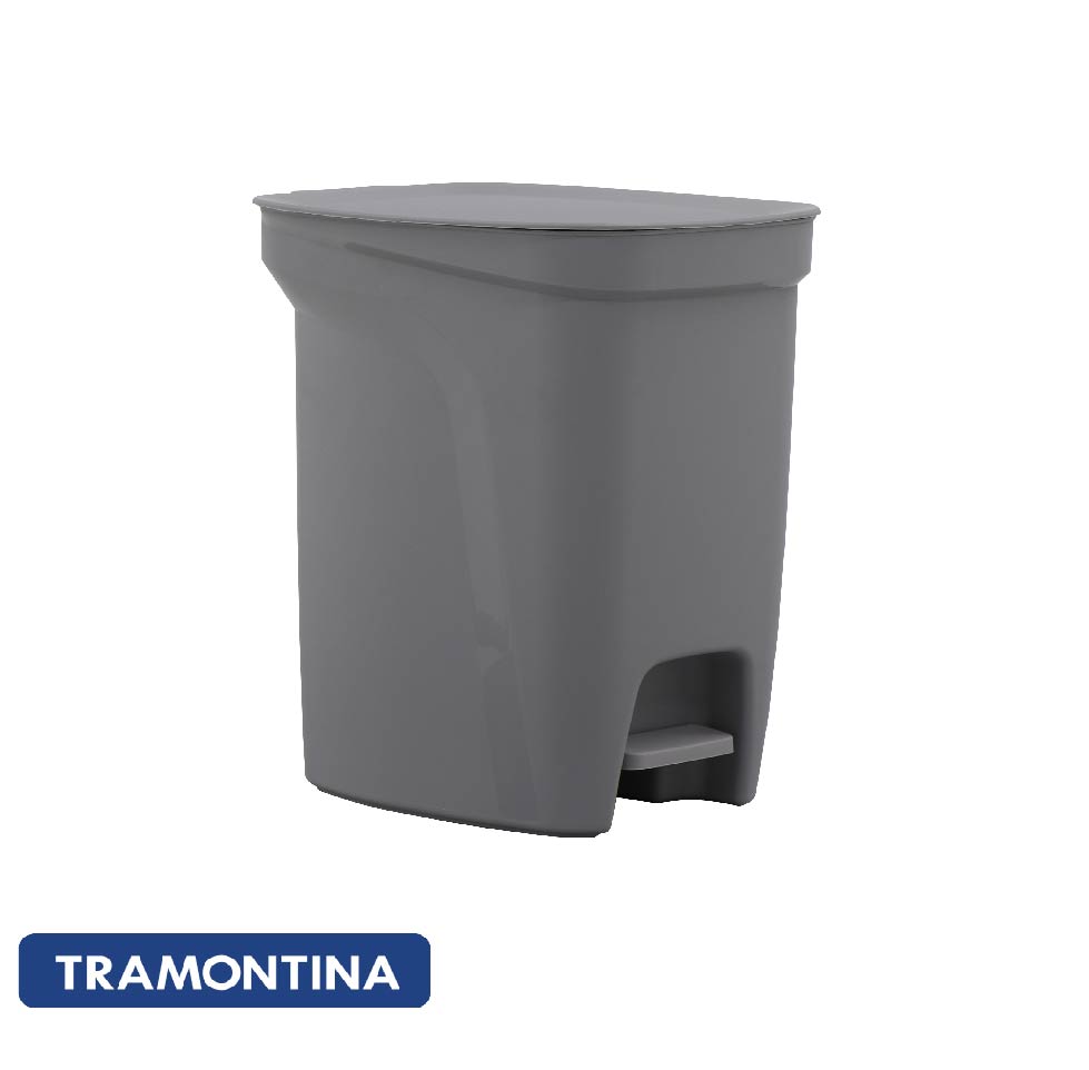 TRAMONTINA BOTE COMPACT 10L GRIS *UP