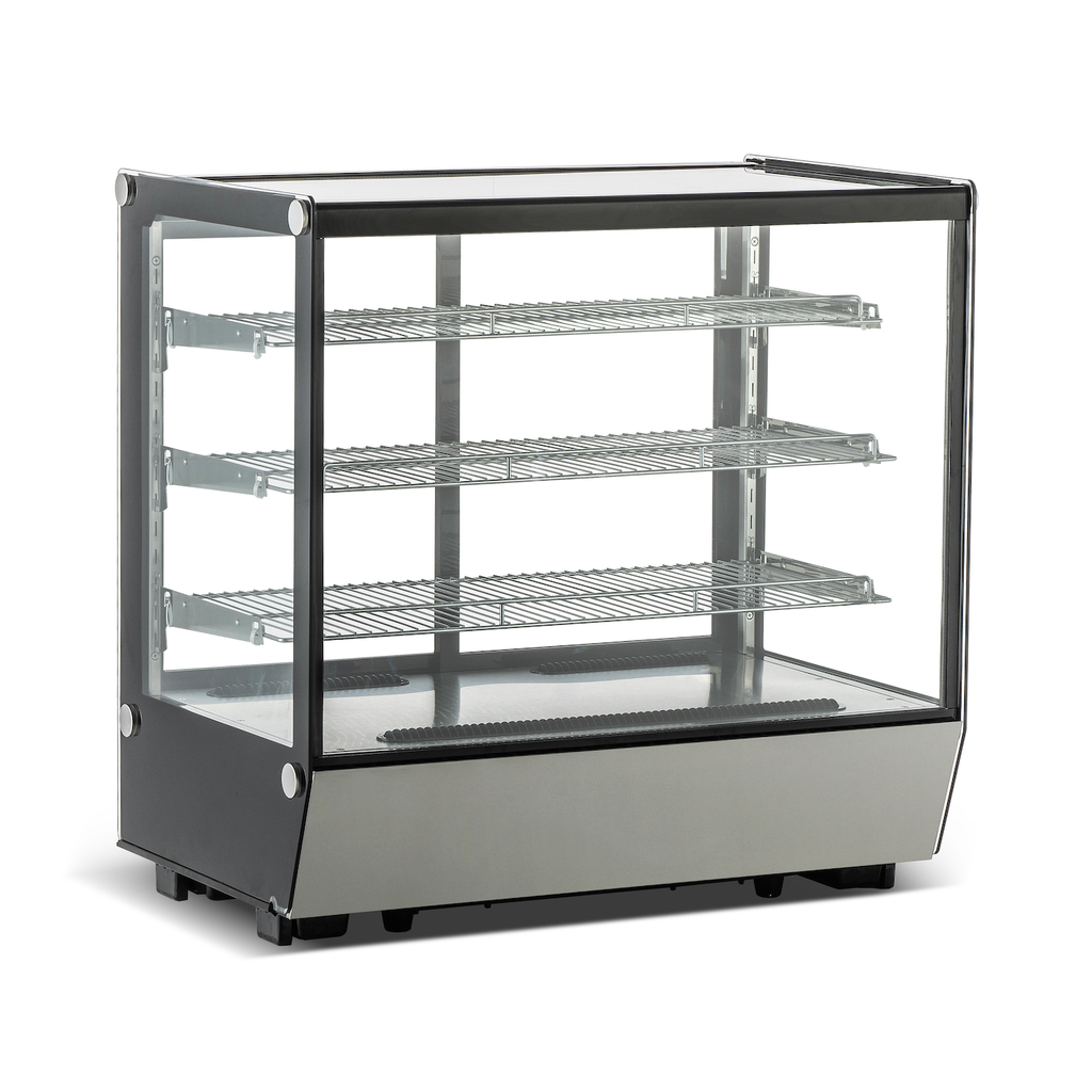 MIGSA VITRINA REFRIGERADA RECTA 4 NIVELES 88 CM