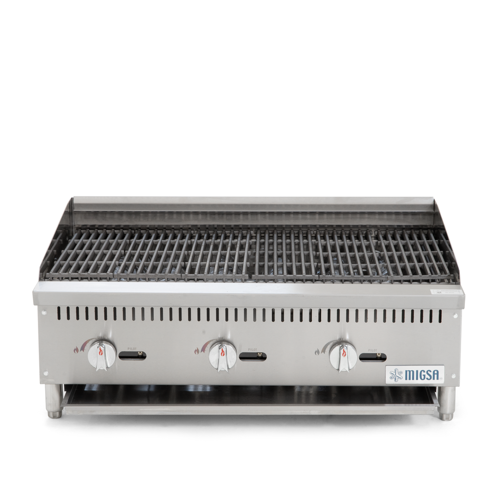 MIGSA ASADOR RADIANTE A GAS 3 QUEMADORES