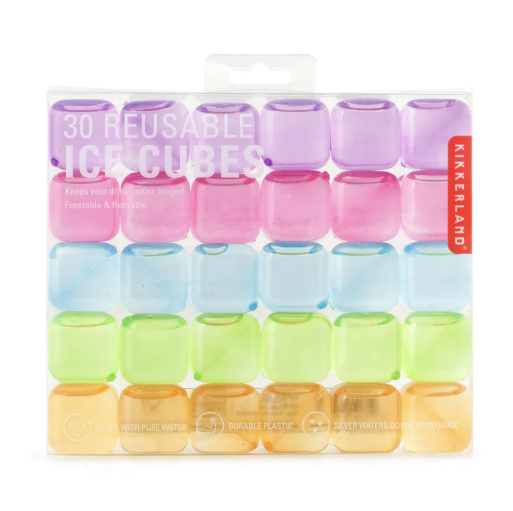 KIKKERLAND CUBOS REUSABLES COLORES 30PZS