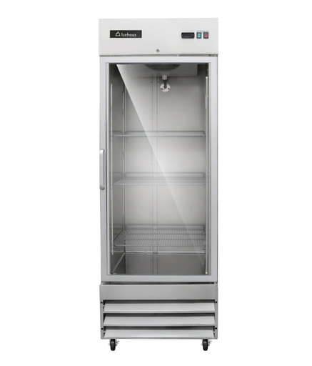 [CV-1PC-SS-01] ICEHAUS CONGELADOR ACERO PUERTA CRISTAL 21 PIES