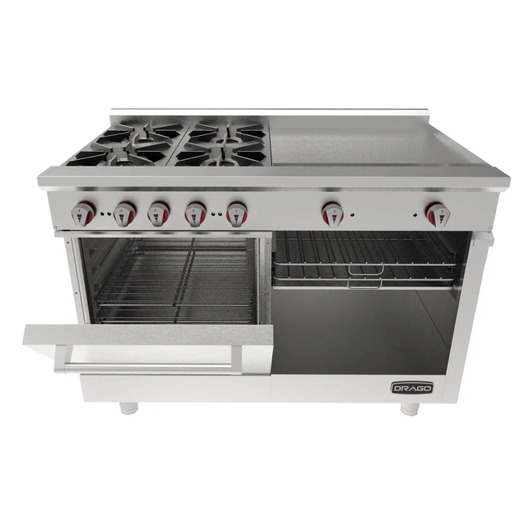 [GES-042-000] DRAGO CG-41PD ESTUFA 4Q, HORNO Y PLANCHA