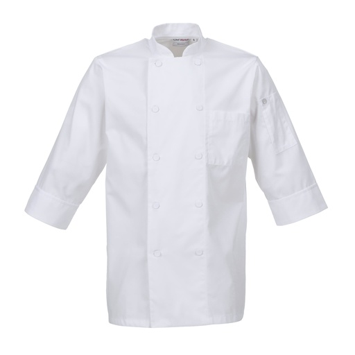 [JLCLWHTM] CHEF WORKS FILIPINA 3/4 BLANCA MEDIUM